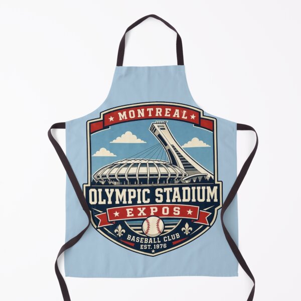 Item preview, Montreal Olympic Stadium Vintage Baseball Badge, Retro Expos Ballpark Design designed and sold by GhostDawgs.