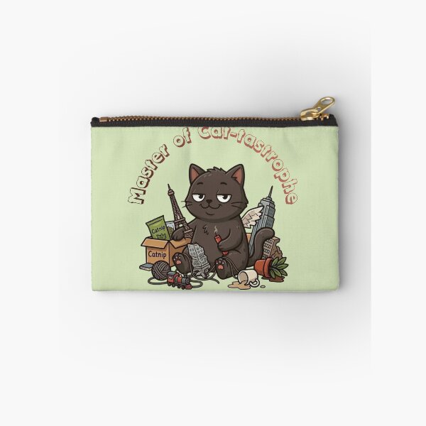 Item preview, Master of Cat-tastrophe – Funny Chaos Cat Cartoon | Cat Lover Humor Shirt designed and sold by RealCuties.