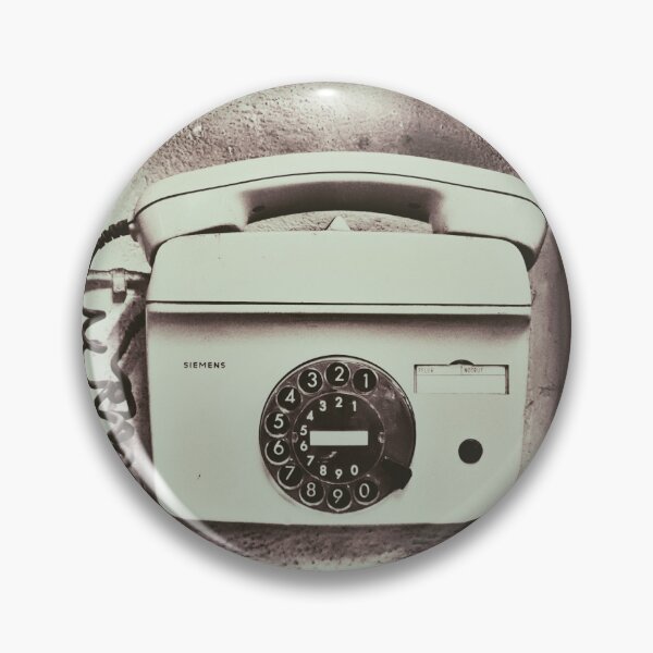Item preview, Vintage Rotary Phone – Retro Communication, Old Telephone Wall, Nostalgic Minimal Photography designed and sold by MaximusFilth.