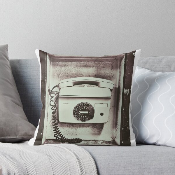 Item preview, Vintage Rotary Phone – Retro Communication, Old Telephone Wall, Nostalgic Minimal Photography designed and sold by MaximusFilth.