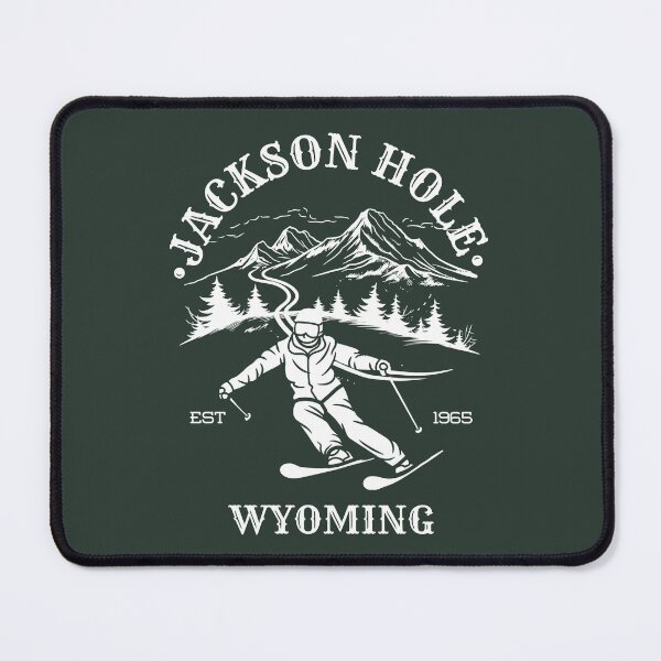 Item preview, Jackson Hole Wyoming Ski Mountain designed and sold by ForgotSouvenir.