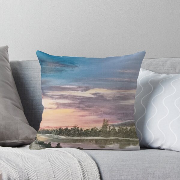 Item preview, Sunset over a slow moving River designed and sold by vickywells.