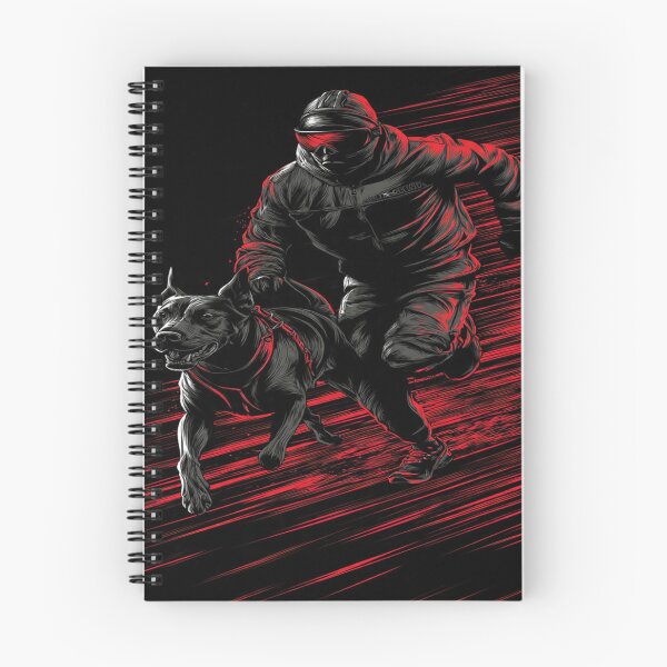Item preview, Canicross Sprint Explosion – Red & Black Energy Burst Athletic Motion Design designed and sold by karimahmed84.