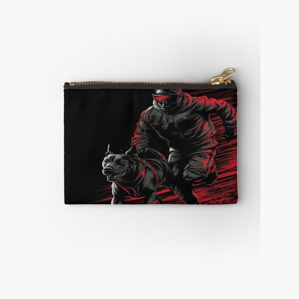 Item preview, Canicross Sprint Explosion – Red & Black Energy Burst Athletic Motion Design designed and sold by karimahmed84.
