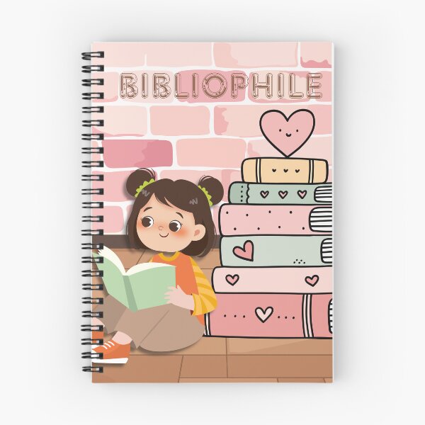 Item preview, Cute Girl Reading Books Love Bibliophile Art designed and sold by Cutethings3.