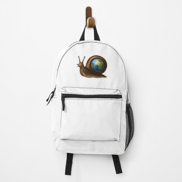 Item preview, Snail Carrying Earth – Nature and Imagination Concept Art designed and sold by Yomere.