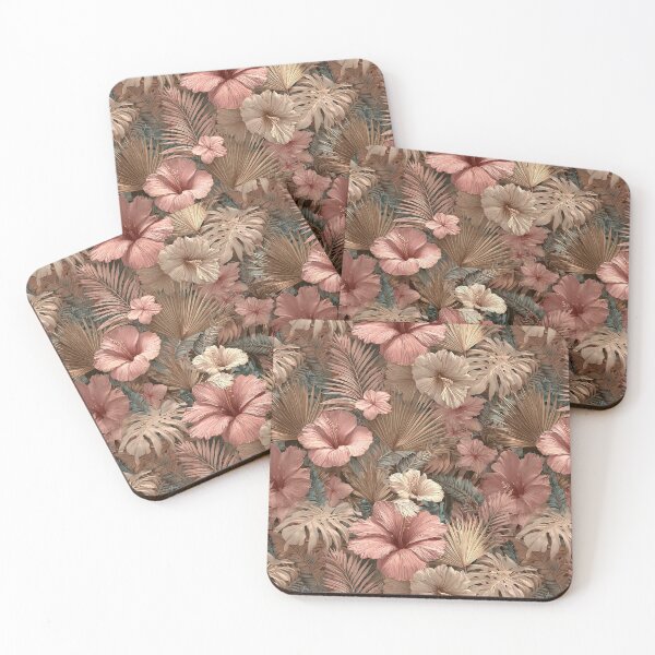 Item preview, Trendy Tropical Floral Texture  - Birthday Flower Print  - Sympathy Gifts designed and sold by RoyalStarsPatts.