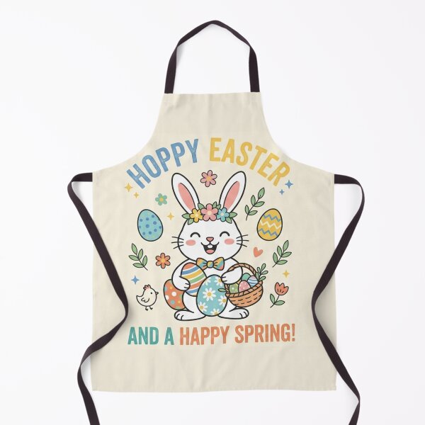 Item preview, Hoppy Easter and a Happy Spring! Cute Bunny designed and sold by Owcomm.