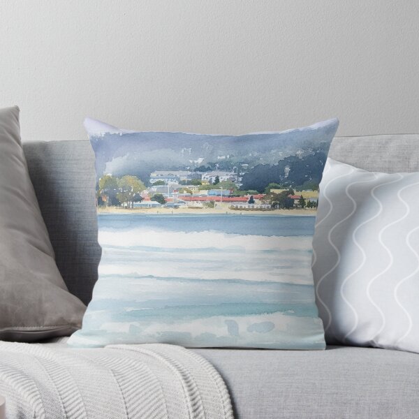 Item preview, Watercolor Ocean Waves – Coastal Wall Art, Beach Wave Painting, Monterey California Seascape designed and sold by Tempraneo Photo.