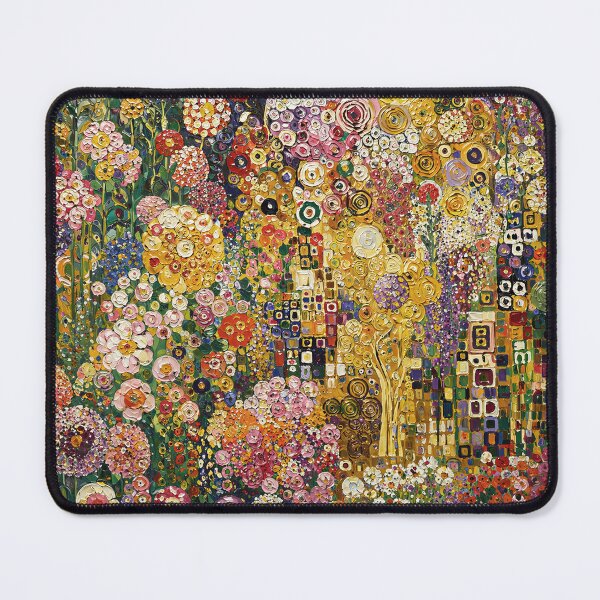 Item preview, Gustav Klimt The Kiss Flowers designed and sold by maniacfitness.
