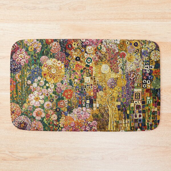 Item preview, Gustav Klimt The Kiss Flowers designed and sold by maniacfitness.
