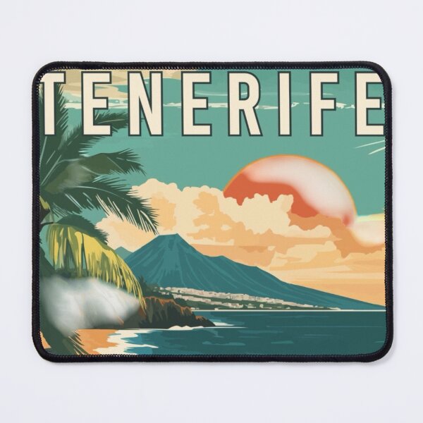 Item preview, Tenerife Minimal Travel Typography T-Shirt – Island Vibes Design designed and sold by MedCanvas.