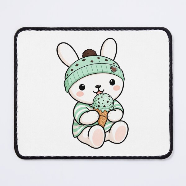 Item preview, Eunto the Mint Choco Bunny Ice Cream Lover designed and sold by Orangeman52.