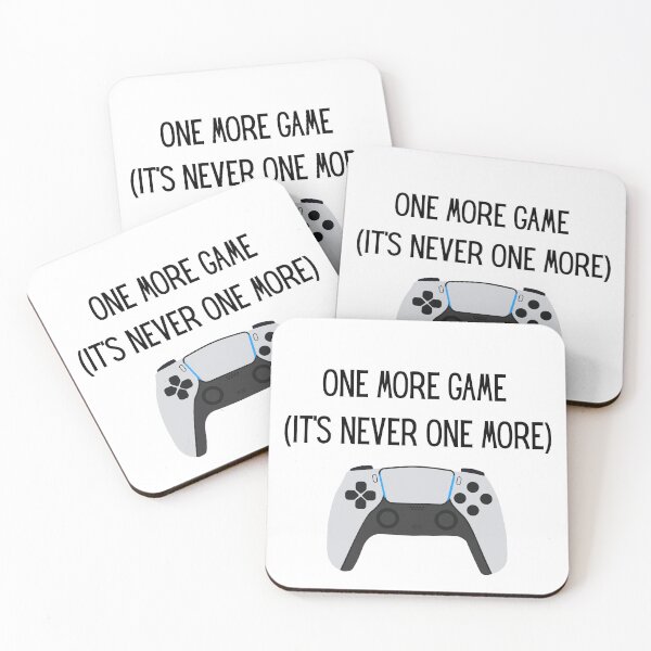 Item preview, Gamer Humor Shirt – One More Game It’s Never One More v2 designed and sold by PeterskyDesign.