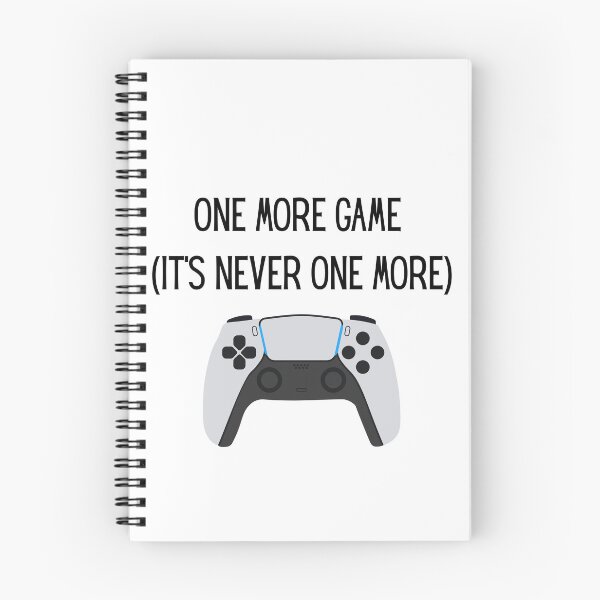 Item preview, Gamer Humor Shirt – One More Game It’s Never One More v2 designed and sold by PeterskyDesign.