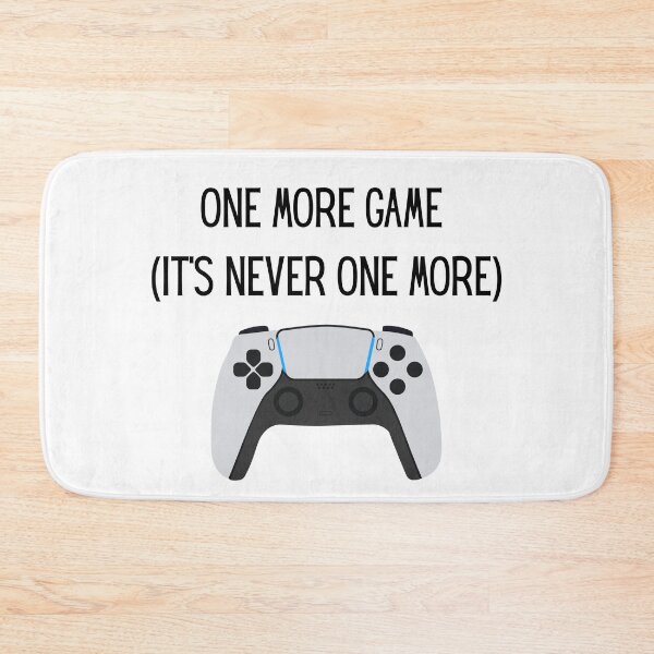 Item preview, Gamer Humor Shirt – One More Game It’s Never One More v2 designed and sold by PeterskyDesign.
