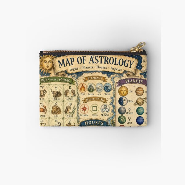 Item preview, Celestial Astrology Map designed and sold by MagicStrawberry.