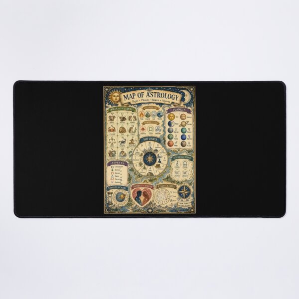 Item preview, Celestial Astrology Map designed and sold by MagicStrawberry.