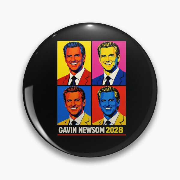 Item preview, Gavin Newsom 2028 Pop Art Campaign designed and sold by Owcomm.