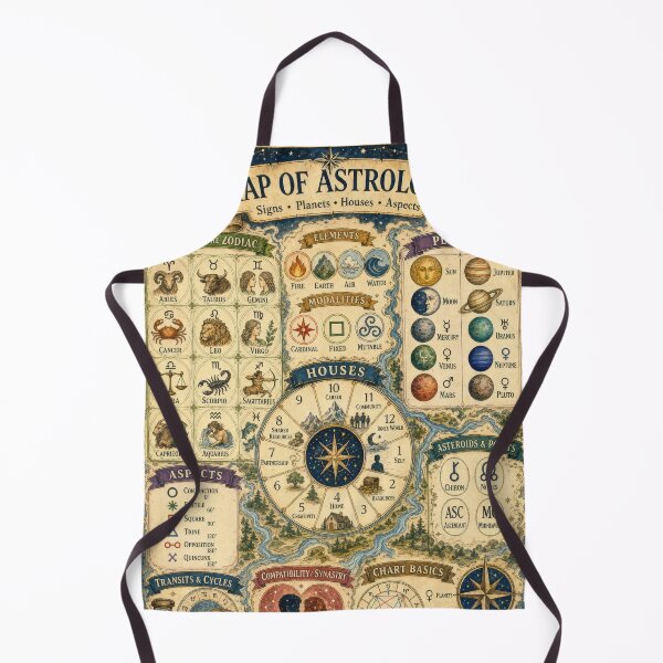 Item preview, Celestial Astrology Map designed and sold by MagicStrawberry.