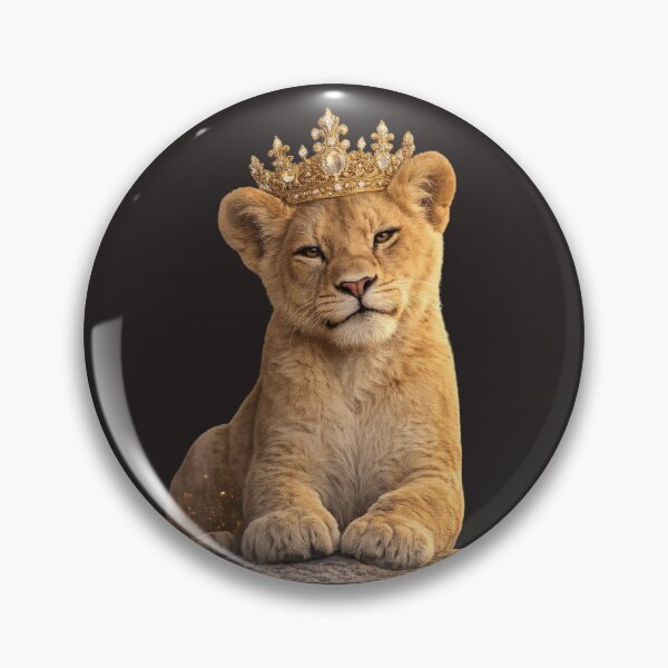 Item preview, Royal Lion Golden Crown. designed and sold by Nika Art Studio.