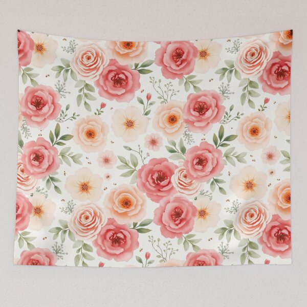 Item preview, The Romantic Floral Print Every Home Deserves designed and sold by mittie101.