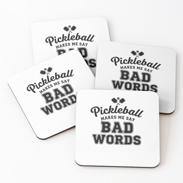 Item preview, Pickleball Makes Me Say Bad Words Funny Player designed and sold by snowry.