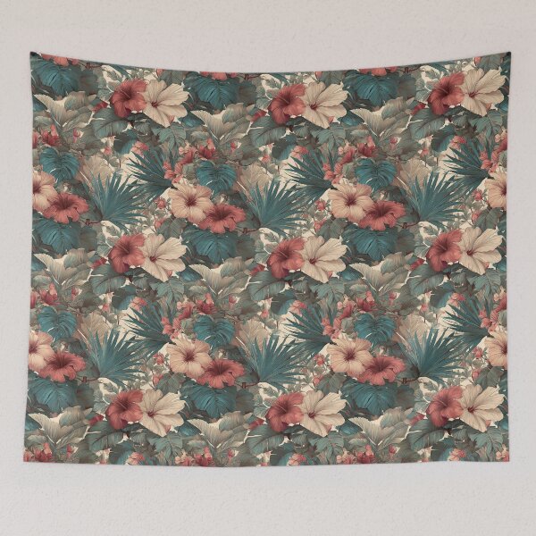 Item preview, Delicate Tropical Floral Texture  - Flower Floral Bouquet  - Anniversary Gifts For Wife designed and sold by RoyalStarsPatts.