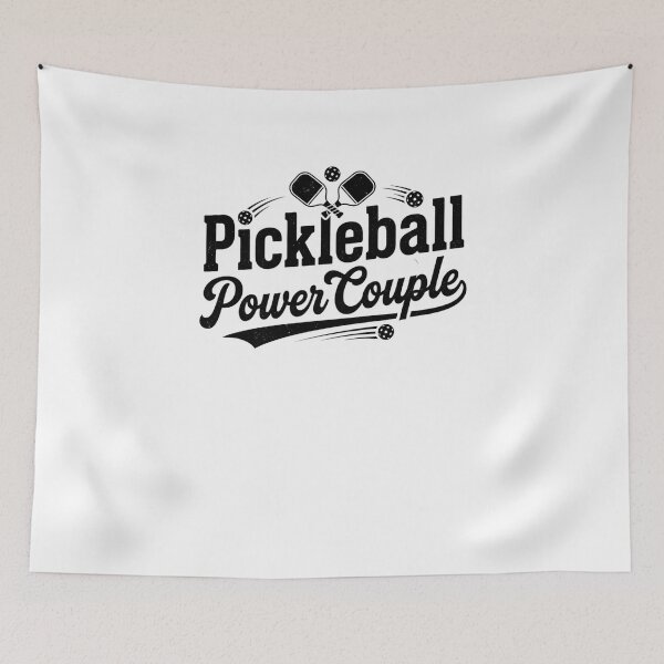 Item preview, Pickleball Power Couple Paddles Players designed and sold by snowry.