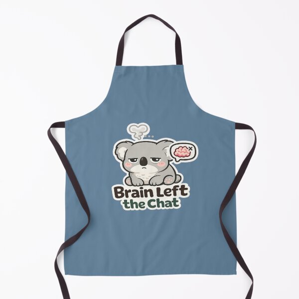 Item preview, Brain Left the Chat Koala Meme | Funny Tired Mood Cute Koala Design designed and sold by BabyStark.