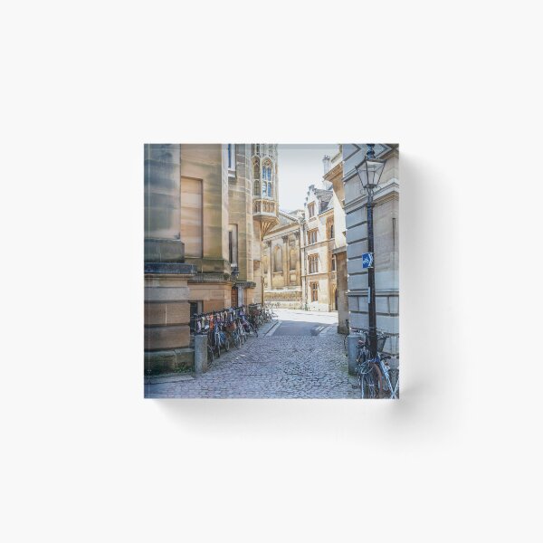 Item preview, Historic Cambridge Alleyway with Bicycles designed and sold by Paul Thompson Photography.