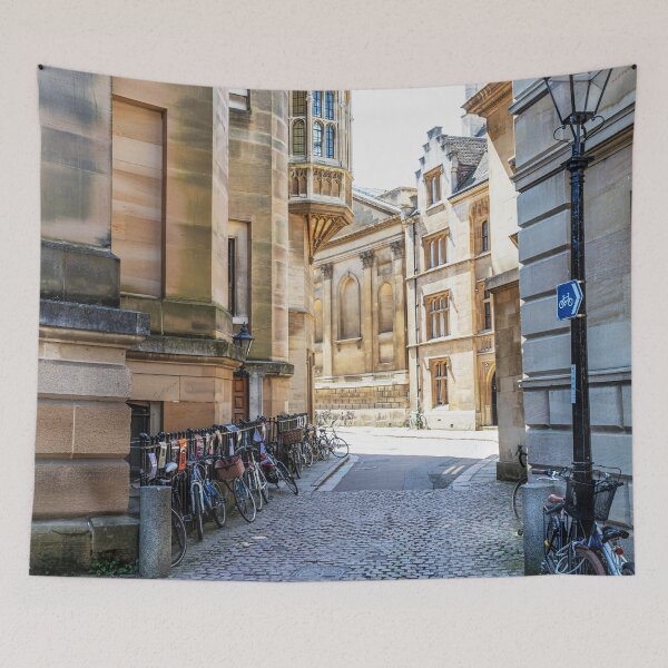 Item preview, Historic Cambridge Alleyway with Bicycles designed and sold by Paul Thompson Photography.