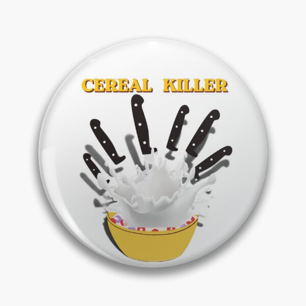 Item preview, Cereal Killer - Funny Breakfast Pun & Dark Humor Meme designed and sold by VipePrint.