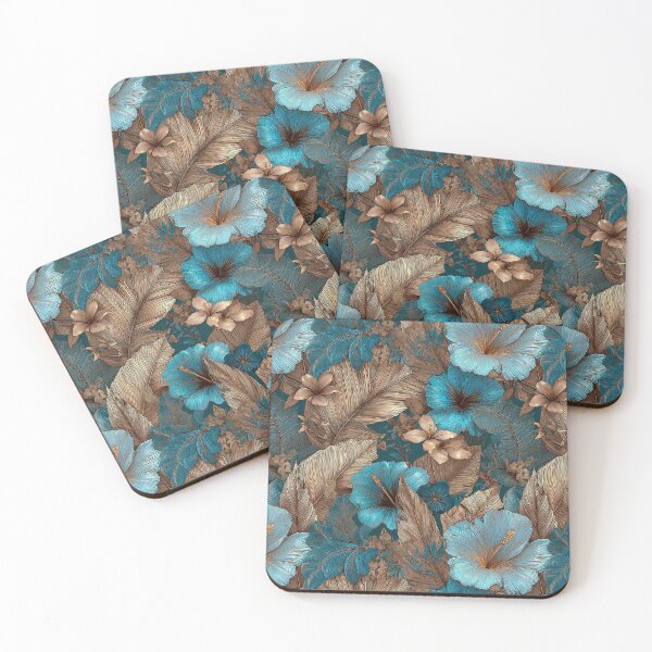 Item preview, Minimalistic Tropical Floral Texture  - Flower Floral Bouquet  - Birthday Gifts For Dad designed and sold by RoyalStarsPatts.