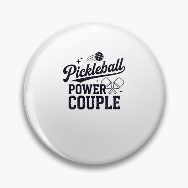 Item preview, Pickleball POWER COUPLE Distressed Paddles Ball designed and sold by snowry.