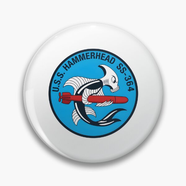 Item preview, World War II Era Insignia of the USS Hammerhead (SS-364) designed and sold by CharlieDesings.