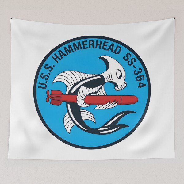 Item preview, World War II Era Insignia of the USS Hammerhead (SS-364) designed and sold by CharlieDesings.