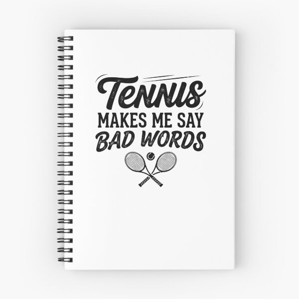 Item preview, Tennis Makes Me Say Bad Words Funny Player designed and sold by snowry.