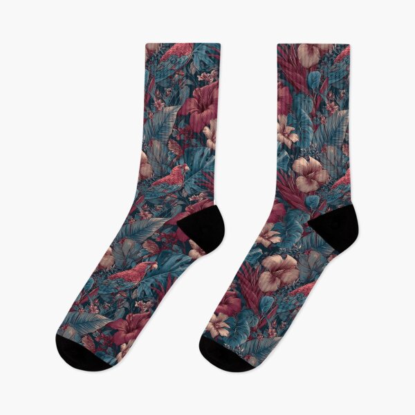 Item preview, Bold Tropical Flower  - Flower Garden Pattern  - Christmas Gifts For Mom designed and sold by RoyalStarsPatts.