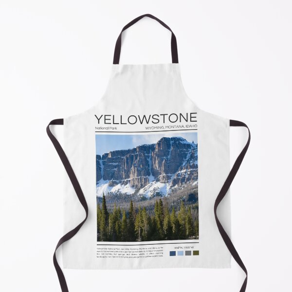 Item preview, Yellowstone National Park - Wyoming, Montana, and Idaho designed and sold by StudioRedKoala.