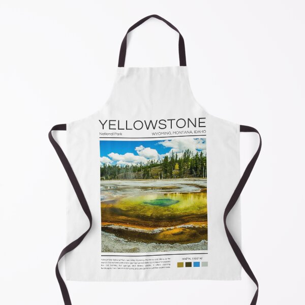 Item preview, Yellowstone National Park - Wyoming, Montana, and Idaho designed and sold by StudioRedKoala.