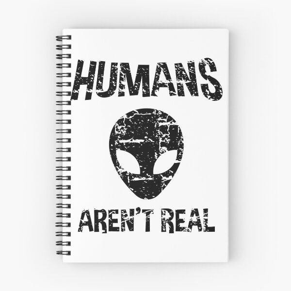Item preview, Alien Humans Arent Real Science Outer Space Geek Nerd UFO Gift designed and sold by ScienceCorner.