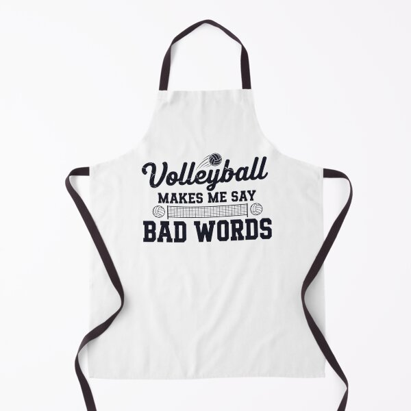 Item preview, Volleyball MAKES ME SAY BAD WORDS Funny Player designed and sold by snowry.