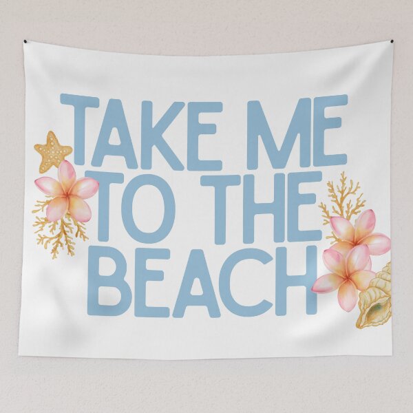 Item preview, Take Me to the Beach designed and sold by Lil Bits Art.