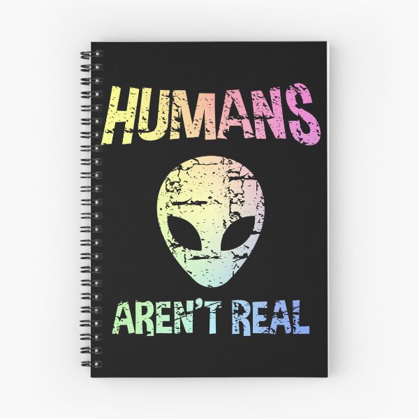 Item preview, Alien Humans Arent Real Science Outer Space Geek Nerd UFO Gift designed and sold by ScienceCorner.