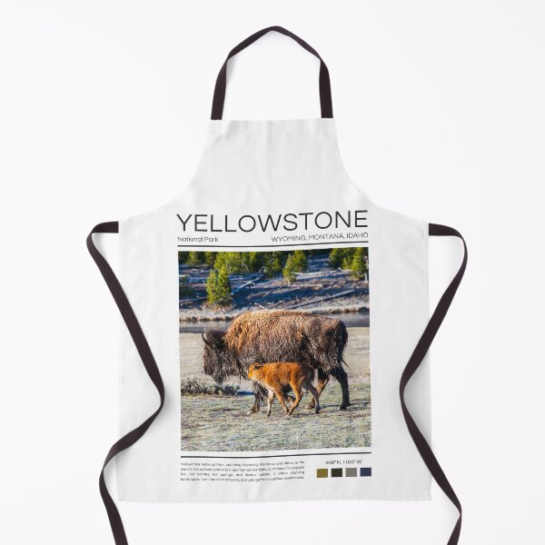 Item preview, Yellowstone National Park - Wyoming, Montana, and Idaho designed and sold by StudioRedKoala.