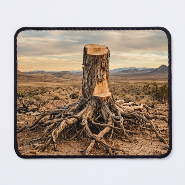 Item preview, Cut tree trunk with visible roots. designed and sold by Malisa345.