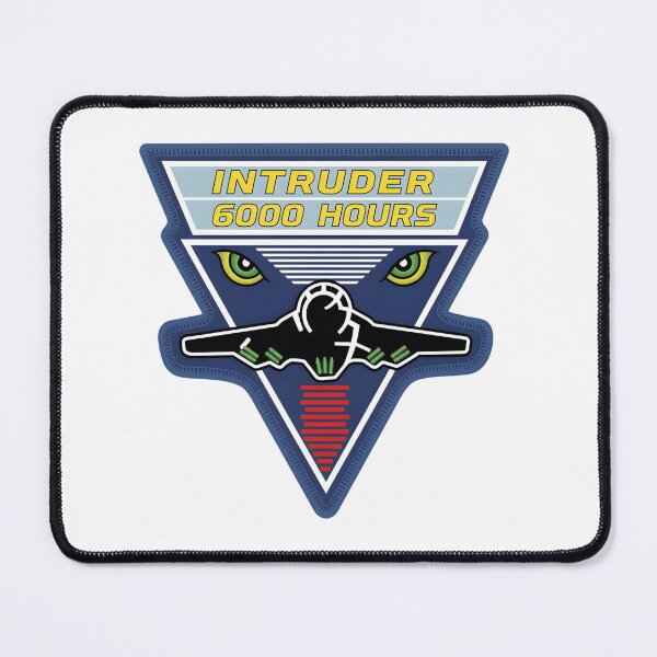 Item preview, A-6 Intruder 6000 Hours Flight Milestone Patch designed and sold by CharlieDesings.