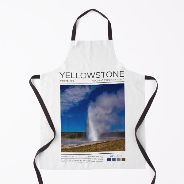 Item preview, Yellowstone National Park - Wyoming, Montana, and Idaho designed and sold by StudioRedKoala.