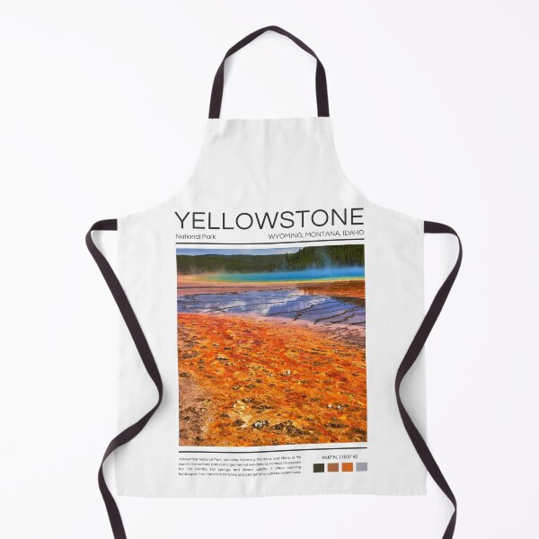 Item preview, Yellowstone National Park - Wyoming, Montana, and Idaho designed and sold by StudioRedKoala.